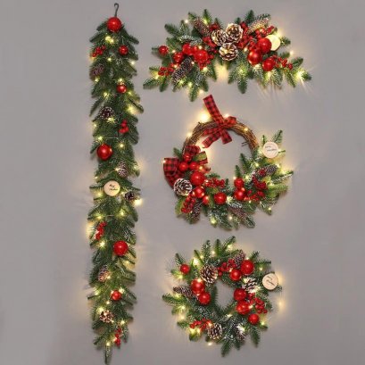 ชุดหรีดตกแต่ง 4 ชิ้น