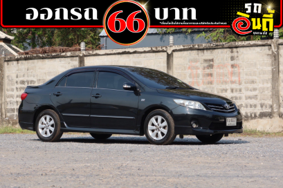 Toyota Altis 1.6 E ปี 2012