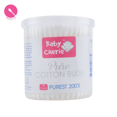 Cotton Bud Round Can 200 pcs
