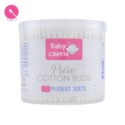 Cotton Bud Round Can 300 pcs