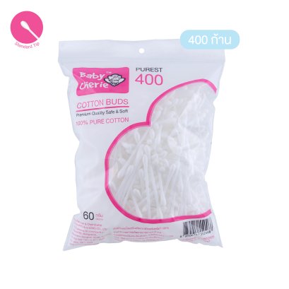 Cotton Bud Refill Color 400 Pcs/Zip Bag
