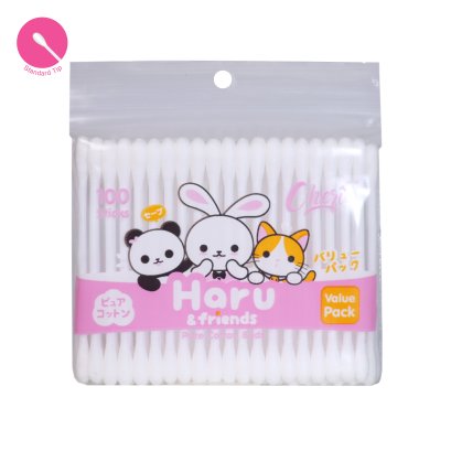Cotton Bud 100 pcs / Zip Bag