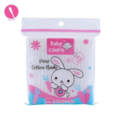 Mini Cotton Bud 100 pcs / Zip Bag