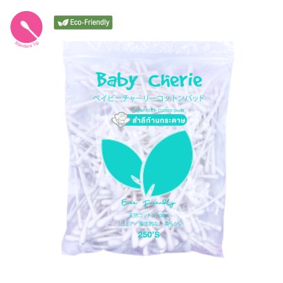 Paper Stick Cotton bud 180 pcs (Refill)