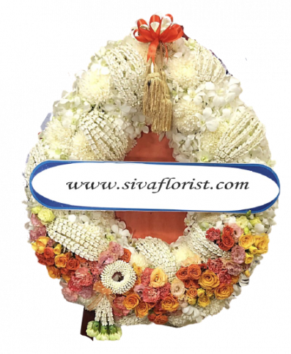 พวงหรีดดอกไม้ พวงมาลา