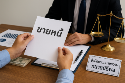 ขายหนี้คืออะไร ทำไมควรขายหนี้ให้กับทนายความนิธิพล