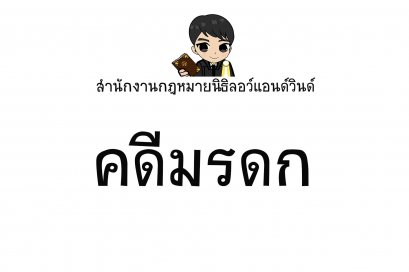 คดีมรดก - ทนายนิธิพล