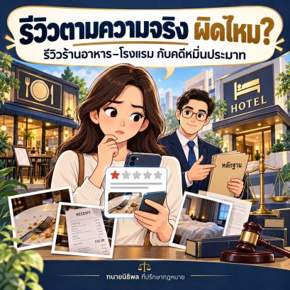 รีวิวตามความจริง ผิดไหม? รีวิวแย่เสี่ยงหมิ่นประมาทหรือไม่