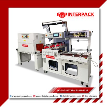 Automatic L-bar Sealing &amp; Shrinking Packagers Model : SKP FL-5545 TBB