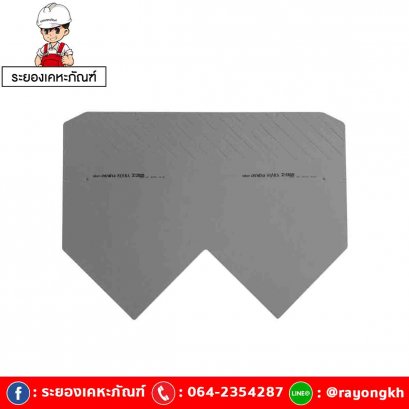กระเบื้องหลังคาไฟเบอร์ซีเมนต์ เอสซีจี รุ่นไอยร่า โอเรียนทอล 13 นิ้ว มาเบิ้ลเกรย์