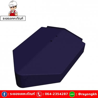 ครอบปิดปลายตะเข้ เซรามิค เอสซีจี รุ่นเอ็กซ์เซลล่า เกรซ เนวี บลู