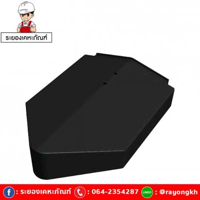 ครอบปิดปลายตะเข้สัน เซรามิค เอสซีจี รุ่นเอ็กซ์เซลล่า โมเดิร์น สีออบสิเดียน เกรย์