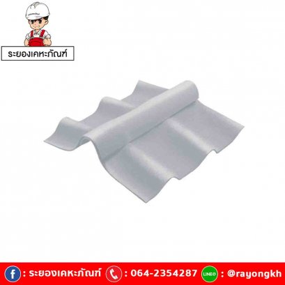 ครอบสันปรับมุม ไฟเบอร์ซีเมนต์ เอสซีจี รุ่นลอนคู่ (ตัวบน) ซีเมนต์