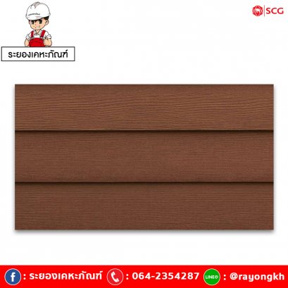 ไม้ฝา เอสซีจี รุ่นมาตรฐาน ขนาด 15X400X0.8 ซม. สีรองพื้น