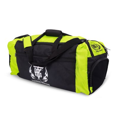 TOPKING BLACK GREEN GYM BAG 01