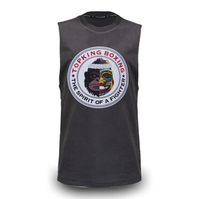 TOPKING SLEEVELESS SHIRT GREY 030