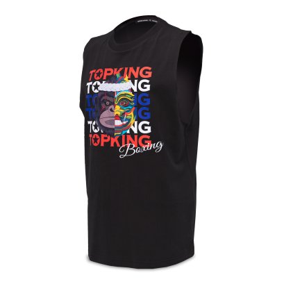 TOPKING SLEEVELESS SHIRT BLACK 031