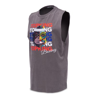 TOPKING SLEEVELESS SHIRT GREY 031