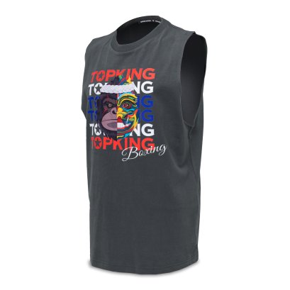 TOPKING SLEEVELESS SHIRT GREY 031