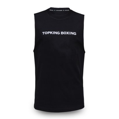 TOPKING SLEEVELESS SHIRT BLACK 029