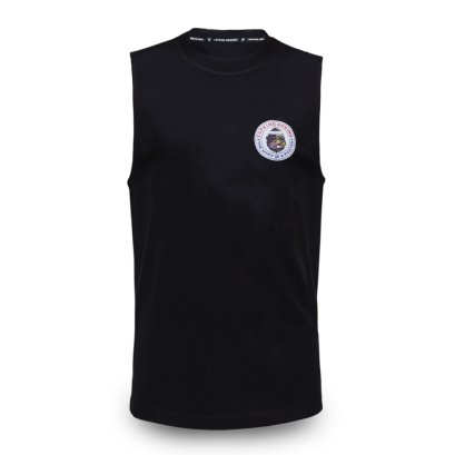 TOPKING SLEEVELESS SHIRT BLACK 032