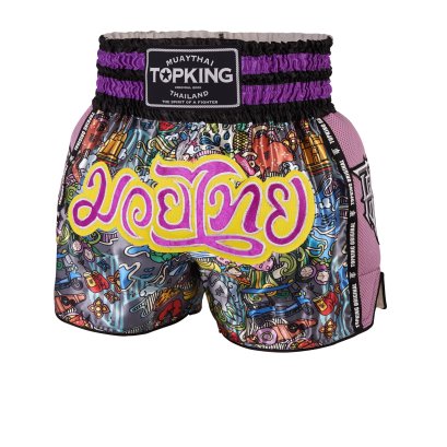 TOPKING THAI BOXING SHORTS PURPLE 223
