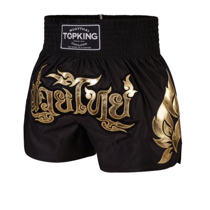 TOPKING THAI BOXING SHORTS BLACK 229