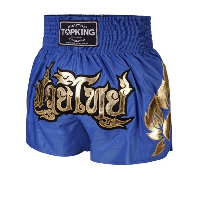 TOPKING THAI BOXING SHORTS BLUE 229