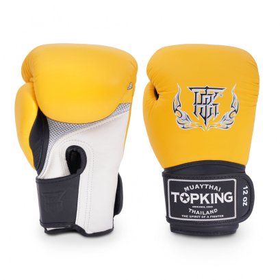 TOPKING GLOVES WHITE YELLOW BLACK SUPER AIR