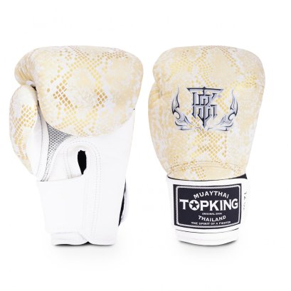 TOPKING GLOVES WHITE GOLD SUPER AIR SNAKE