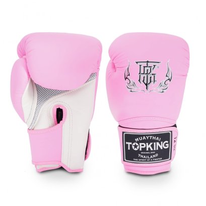 TOPKING GLOVES WHITE PINK SUPER AIR