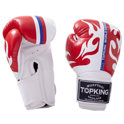 TOPKING GLOVES WHITE RED WORLD SERIES