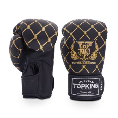 TOPKING GLOVES BLACK GOLD CHAIN