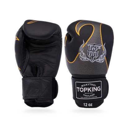 TOPKING GLOVES BLACK SILVER EMPOWER SUPER