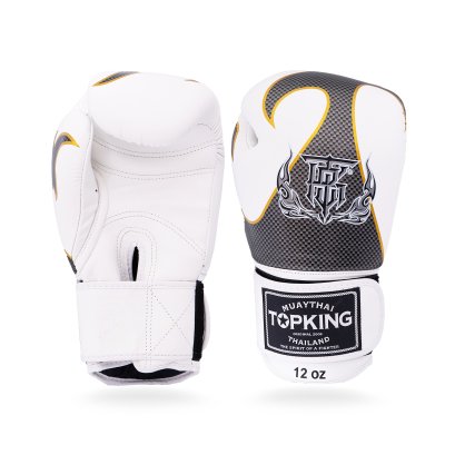 TOPKING GLOVES WHITE SILVER EMPOWER SUPER