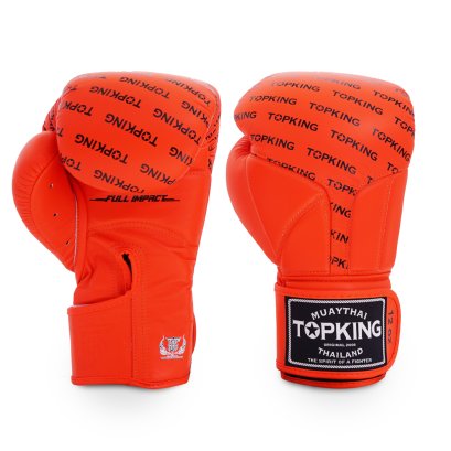 TOPKING GLOVES ORANGE FULL IMPACT