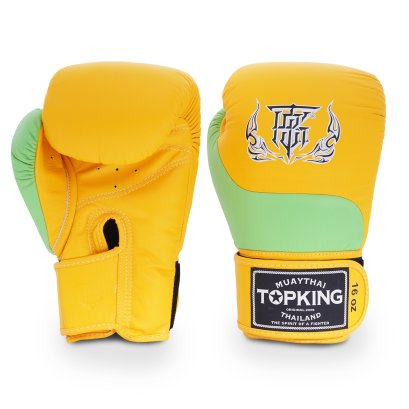 TOPKING GLOVES YELLOW GREEN POWER