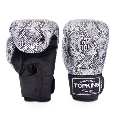 TOPKING GLOVES BLACK SILVER SUPER AIR SNAKE