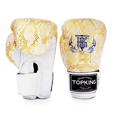 TOPKING GLOVES WHITE GOLD SUPER SNAKE