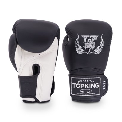 TOPKING GLOVES WHITE BLACK SUPER