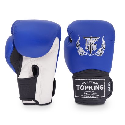 TOPKING GLOVES WHITE BLUE BLACK SUPER
