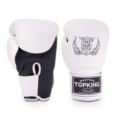 TOPKING GLOVES BLACK WHITE SUPER