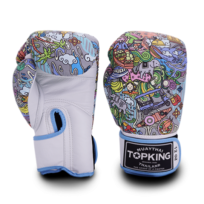 TOPKING GLOVES WHITE THAI CULTURE