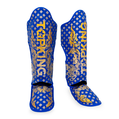 TOPKING SHIN GUARDS BLUE KANOK2