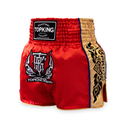 TOPKING BOXING SHORTS RED 276