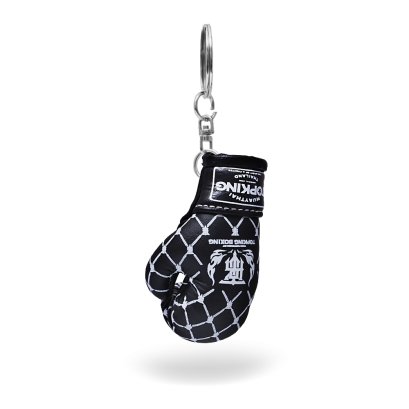 TOPKING BLACK CHAIN MINI GLOVES KEY RINGS