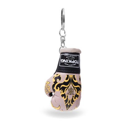 TOPKING BEIGE KANOK MINI GLOVES KEY RINGS