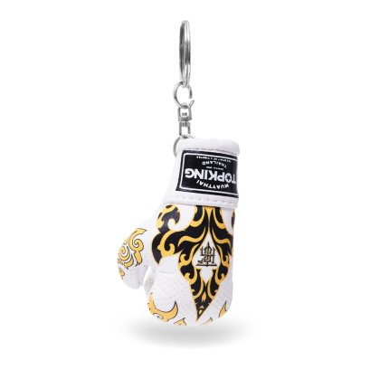 TOPKING WHITE KANOK MINI GLOVES KEY RINGS
