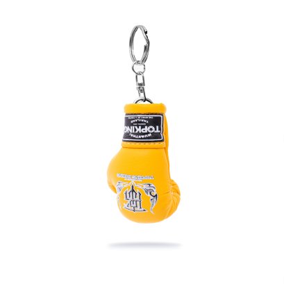 TOPKING YELLOW MINI GLOVES KEY RINGS