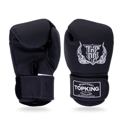 Top King KID'S BOXING GLOVES — BLACK